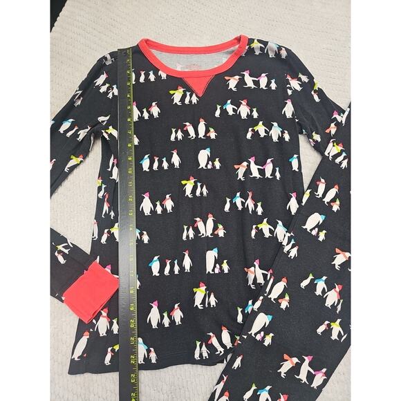 Wondershop Pajamas Womens Small Penguin Print Holiday Christmas Pajamas - Picture 2 of 8